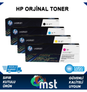 HP CF401A (201A)M252N/MFP M277DW/MFP M277N/M274N Mavi Orjinal Toner