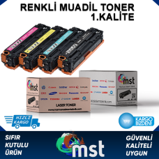 HP CF400A (201A)M252N/MFP M277DW/MFP M277N/M274N Siyah Muadil Toner